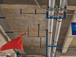 海城管廊支架的安装方法